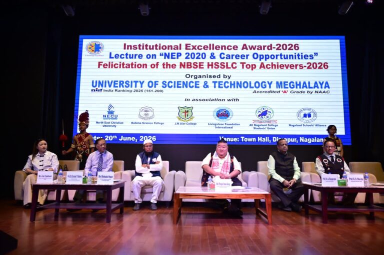 USTM is the New Trending University of the Northeast Hon’ble Minister Temjen Imna Along